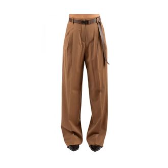 Max Mara Mujer, Pantalones, Marrón, Talla: S