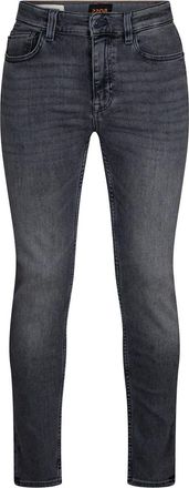 HUGO BOSS Mens Delaware Mid Rise Slim Fit Jeans in Medium Grey - Size 38W/32L