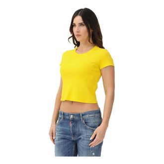 Dsquared2 Donna, Top, Giallo, L, new