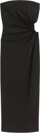 Max Mara Dames, Jurken, Zwart, Maat: XS Zijde