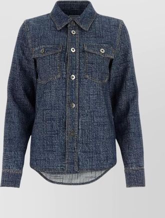 Bottega Veneta printed viscose blend shirt