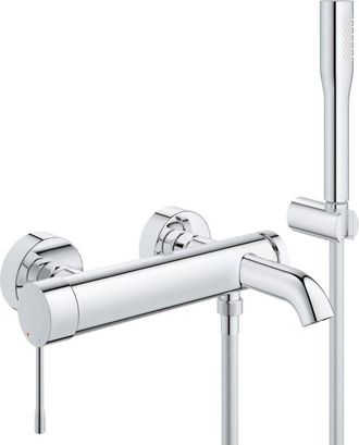 GROHE Mezclador Monomando De Ba&ntilde;o/ducha Essence De 1/2, Cromo (33628001) - Grohe