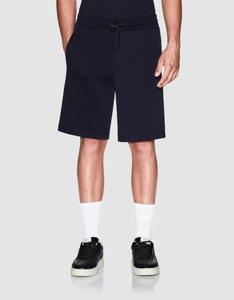 A|X Armani Exchange Mens Armani Exchange Mens Jogger Shorts - Deep Navy UB101 - Black - Size: 35/34/32