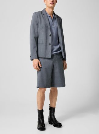 Won Hundred Mens Liam heathered grey Bermuda short