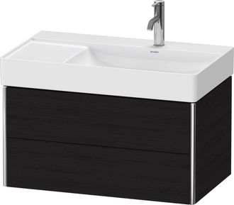 Duravit Duravit Xsquare Mueble Bajo Lavabo Suspendido, 2 Cajones, Lavabo