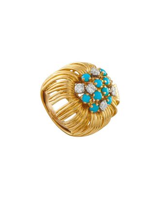 Tiffany & Co. 18K Turquoise Ring (Authentic Pre-Loved)