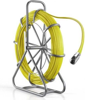 OEM Gu&iacute;a Pasacables De 6,3 Mm 152 Metros, Cable De Fibra De Vidrio Con Contenedor, Terminales Intercambiables, Marca De Longitud, Herramientas De Electric
