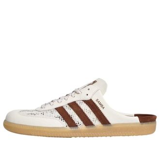 adidas (WMNS) adidas Samba OG Mules Off White Preloved Brown HP5050