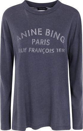 Anine Bing T-Shirt Long Sleeve Ivan