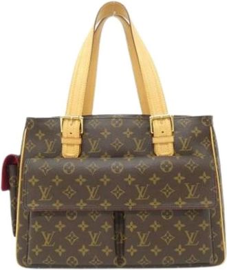 Louis Vuitton Pre-owned Handbags, female, Brown, Size: ONE SIZE Pre-owned Monogram Handbag