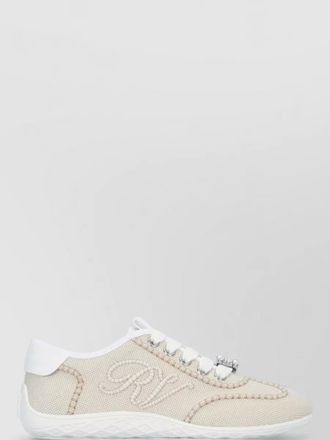 Roger Vivier leather low-top sneakers
