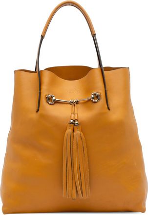 Gucci Tassel Lederen Schoudertas