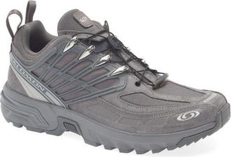 Salomon ACS Pro Trail Running Shoe in Castlerock/Castlerock/Alloy at Nordstrom, Size 10.5