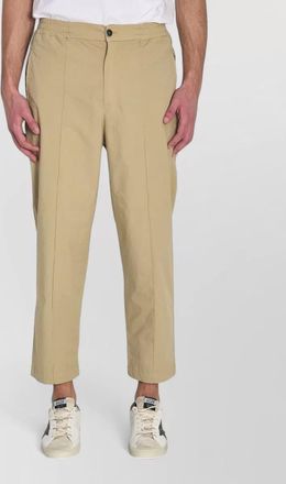 Barena mid-rise wide-leg cropped trousers