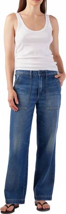 Amo Easy Army Slouch Jeans In Denim