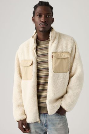Levi's Campo Sherpa Jacket - Hombre - 2XL - Crema / Oatmeal