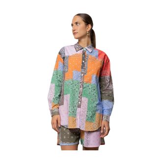 Kaos Kaos, Dames, Blouses & Shirts, Veelkleurig, Maat: 2XS