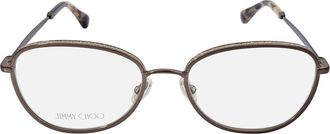 Jimmy Choo London Demo Oval Ladies Eyeglasses JC229 0J7D 54