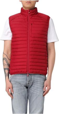 Save The Duck Bordeaux Jassen voor Stijlvolle Winterlook - Heren - Bodywarmers - Rood - 2XL - Jassen