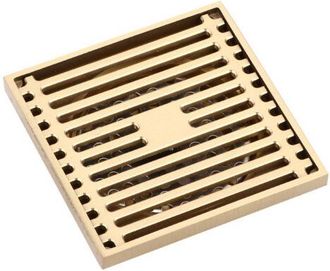 OEM [mai Usato]sifone Per Pavimento, Sifone Per Doccia Quadrato, Griglia Di Scarico, Filtro Per Pavimento, Scarichi In Ottone Anticato