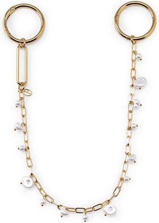 Lands End Bag Chain in Gold/pearl at Nordstrom