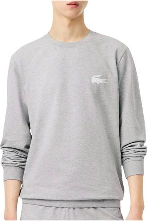 Lacoste Heren, Sweatshirts & Hoodies, Grijs, Maat: XL Katoen