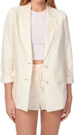 Cami NYC Javier Blazer In Ceramic