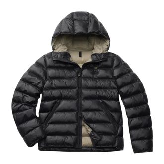 Blauer Heren, Jassen, Zwart, Maat: XL Polyamide