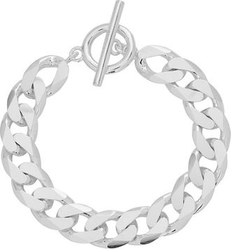 All_Blues Moto Sterling Silver Chain Bracelet