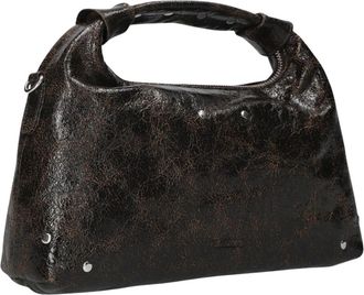 N&uacute;noo Dandy Schoudertas - Dames - Handtassen - Zwart - ONE Size - Leer - Tassen