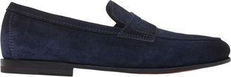 Santoni Stijlvolle Loafers voor Mannen - Heren - Loafers - Blauw - 44 EU - Schoenen