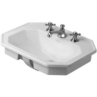 Duravit Duravit - Lavabo Encastrado 1930, 58x47cm, Con Rebosadero, 1