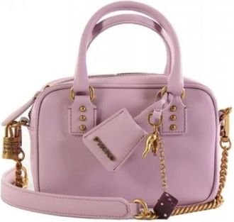 Pinko Bowling Bag Mini - Dames - Mini tas - Paars - ONE Size - Leer - Tassen