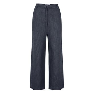 Bomboogie Pantalones Palazzo - Trousers - Mujer - Azul - L