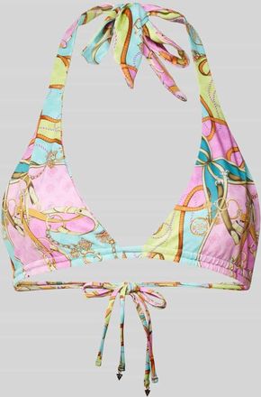 Guess Bikini-Oberteil in Triangel-Form in Helltuerkis, Gr&ouml;&szlig;e XS