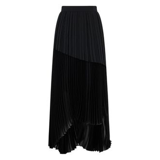 Fabiana Filippi Maxi Skirts, female, Black, Size: 2XS Long Wide Skirt