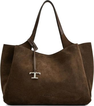 Tod's Tassen, Dames, Bruin, ONE Size, APA 2 Manici Media
