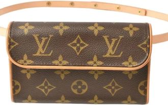 Louis Vuitton Pre-owned Belt Bags, female, Brown, Size: ONE SIZE Pre-owned Florentine Pochette