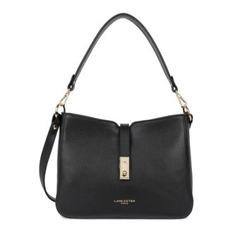 Lancaster Shoulder Bags, female, Black, Size: ONE SIZE Large Shoulder Bag Milano Horizon