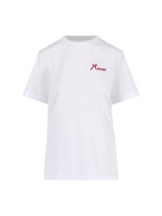 Marni Embroidered Logo T-Shirt