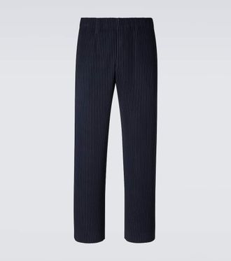 Homme Pliss&eacute; Issey Miyake Basics pleated straight pants