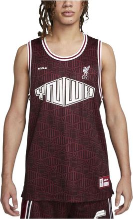 Nike DNA LeBron x Liverpool FC Basketball Jersey Burgundy Crush DV9518-652
