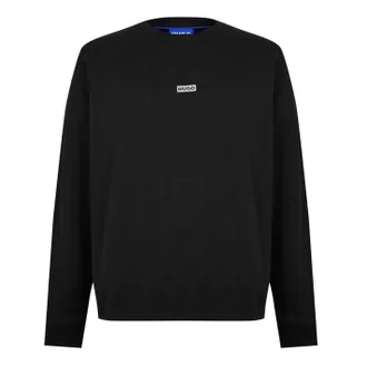 HUGO BOSS Hugo Heren Logo Sweatshirt (Zwart)