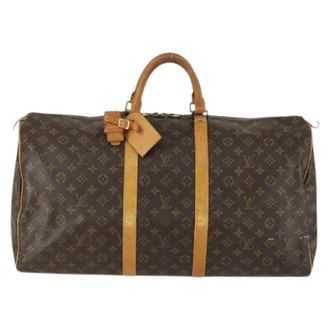 Louis Vuitton Pre-owned Weekend Bags, unisex, Brown, Size: ONE SIZE Pre-owned Keepall bag