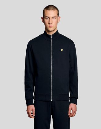 Lyle & Scott Lyle And Scott Mens Cotton Blend Track Jacket - Size: 38/Regular