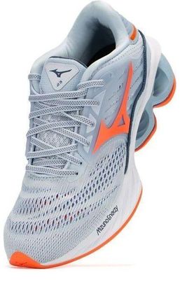 Mizuno Wave Creation 23 Shock Absorption Non-Slip Gray Orange J1GD220166