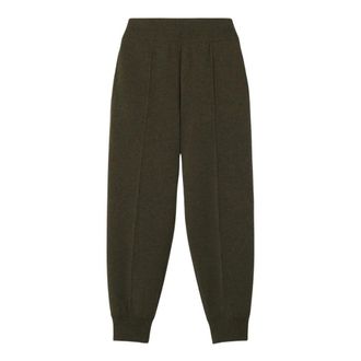 Lanvin Pantaloni Jogging in Lana - - Trousers - Uomo - Verde - L