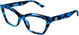 Balenciaga Optical Frame - Dames - Brillen - Blauw - 55 MM - Accessoires
