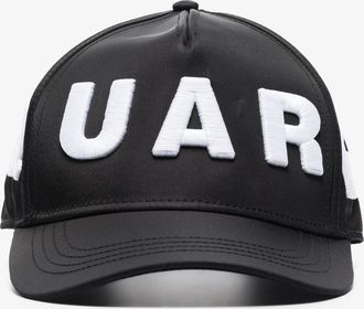 Dsquared2 embroidered-logo baseball cap - men - Polyamide - One Size - Black