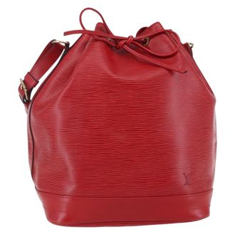 Louis Vuitton Noe Epi Leather Red Leather Bag (Pre-Owned)